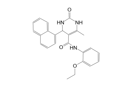5-pyrimidinecarboxamide, N-(2-ethoxyphenyl)-1,2,3,4-tetrahydro-6-methyl-4-(1-naphthalenyl)-2-oxo-