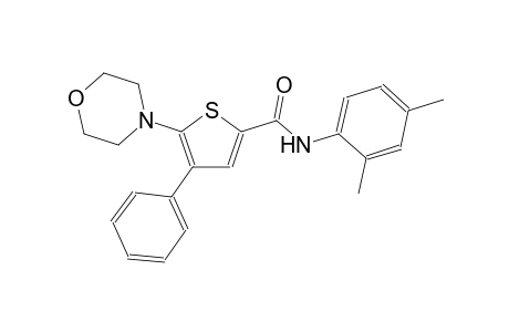 2-thiophenecarboxamide, N-(2,4-dimethylphenyl)-5-(4-morpholinyl)-4-phenyl-