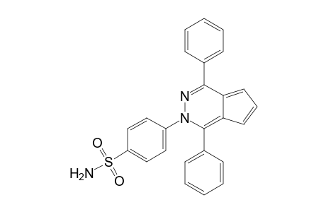 4-(1,4-Diphenyl-2H-cyclopent[d]pyridazin-2-yl)benzenesulfonamide