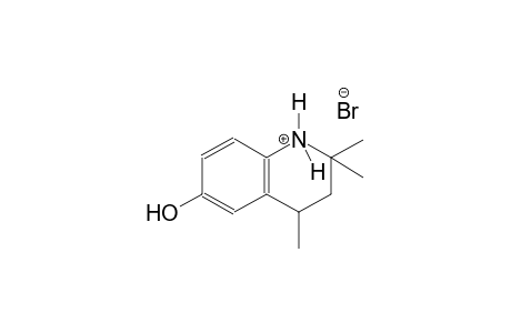quinolinium, 1,2,3,4-tetrahydro-6-hydroxy-2,2,4-trimethyl-, bromide