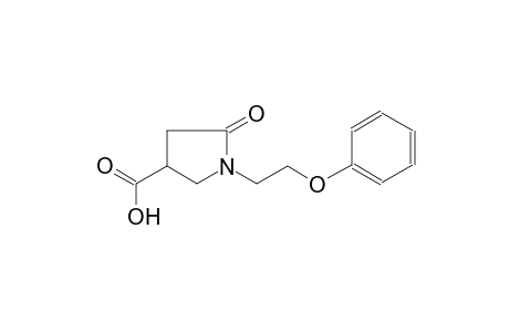 5-Oxo-1-(2-phenoxy-ethyl)-pyrrolidine-3-carboxylic acid