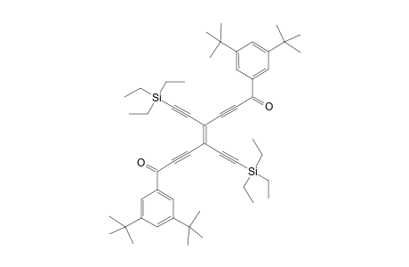 (E)-1,8-Bis(3,5-di-tert-butylphenyl)-4,5-bis(triethylsilyl)ethynyl]oct-4-ene-2,6-diyne-1,8-dione