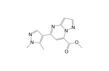 pyrazolo[1,5-a]pyrimidine-7-carboxylic acid, 5-(1,5-dimethyl-1H-pyrazol-4-yl)-, methyl ester
