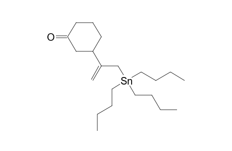 3-(3-tributylstannylprop-1-en-2-yl)-1-cyclohexanone