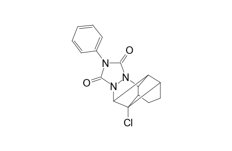 5-Chloro-N-phenyl-2,3-diazatetracyclo[4.4.0.0(4,10).0(5,9)]decane-2,3-dicarboximide