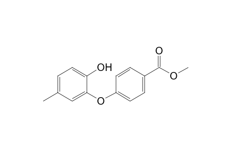 4-(2-hydroxy-5-methyl-phenoxy)benzoic acid methyl ester