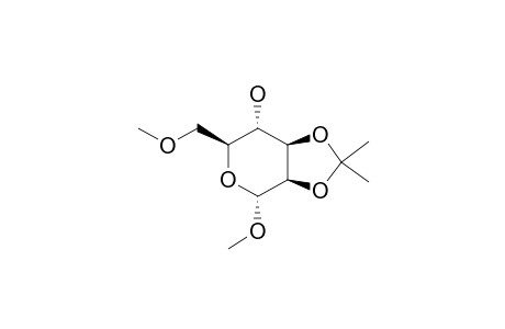 Methyl-2,3-O-isopropyliden-6-O-methyl.alpha.-D-mannopyranosid