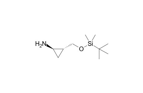 (+-)-trans-2-(tert-Butyldimethylsilyloxymethyl)cyclopropylamine