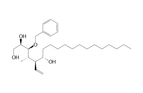 1,2,6-Nonadecanetriol, 5-ethenyl-4-methyl-3-(phenylmethoxy)-, [2R-(2R*,3S*,4S*,5S*,6S*)]-