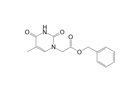(phenylmethyl) 2-[5-methyl-2,4-bis(oxidanylidene)pyrimidin-1-yl]ethanoate