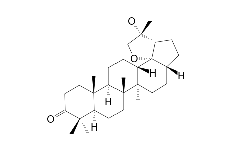 LIQUIDAMBARONE;(20R)-18,29-EPOXY-28-NORLUPAN-20-OL-3-ONE