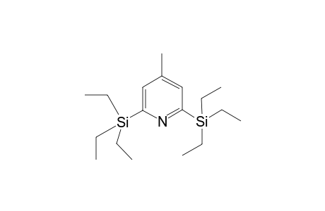 4-methyl-2,6-bis(triethylsilyl)pyridine