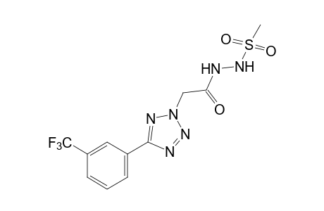 1-(methylsulfonyl)-2-{[5-(alpha,alpha,alpha-trifluoro-m-tolyl)-2H-tetrazol-2-yl]acetyl}hydrazine