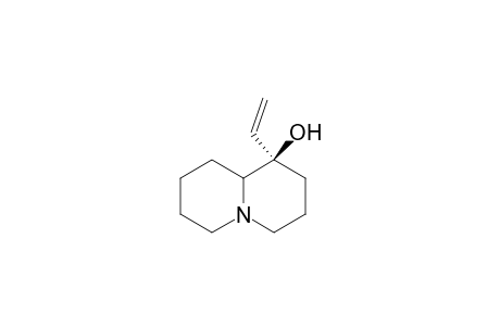 1.beta.-hydroxy-1.alpha.-ethenylperhydroquinolizine