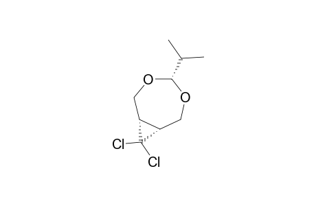 ENDO-8,8-DICHLORO-4-ISOPROPYL-3,5-DIOXABICYCLO-[5.1.0]-OCTANE