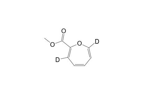 Methyl 2,6-deuterio-2-oxepine-1-carboxylate