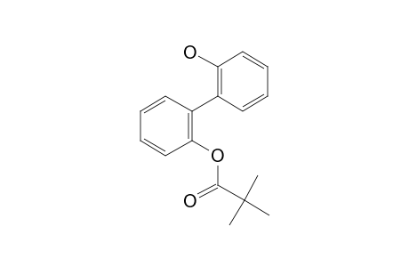 2,2'-Dihydroxybiphenyl, trimethylacetate