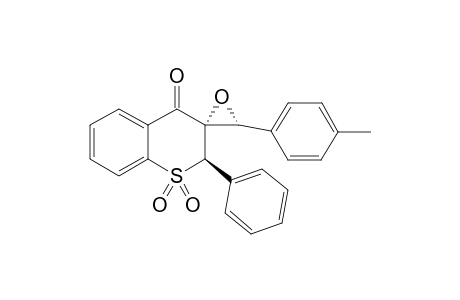 TRANS,TRANS-(+/-)-3'-(4-METHYLPHENYL)-2-PHENYLSPIRO-[2H-1-BENZOTHIOPYRAN-3(4H),2'-OXIRAN]-4-ONE-1,1-DIOXIDE