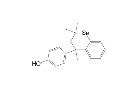 4-(2,2,4-trimethyl-3H-1-benzoselenopyran-4-yl)phenol