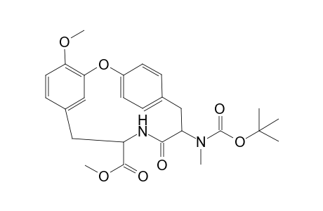 Methyl 4-Methoxy-12-[N-methyl-N-[(1,1,dimethylethoxy)carbonyl]amino]-11-oxo-2-azatricyclo[12.2.2.1.(3,7)]nonadeca-3,5,7(19),14,16,17-hexane-9-carboxylate