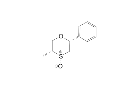 (2RS,4SR,5RS)-5-Methyl-2-phenyl-[1,4]-oxathiane - 4-Oxide