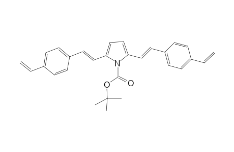 (E,E)-2,5-Bis[2'-(4"-vinylphenyl)vinyl]-[1H]-1-N-tert-butyloxycarbonylpyrrol