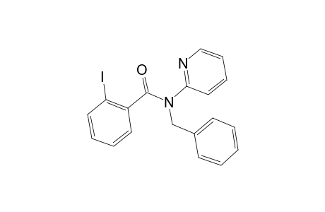 N-Benzyl-2-iodo-N-(2-pyridinyl)benzamide