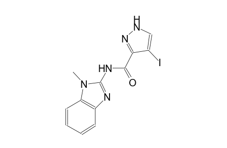 4-iodo-N-(1-methyl-1H-benzimidazol-2-yl)-1H-pyrazole-3-carboxamide