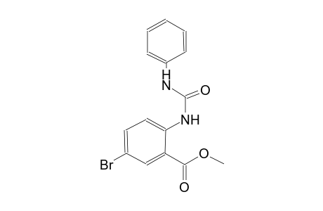 methyl 2-[(anilinocarbonyl)amino]-5-bromobenzoate