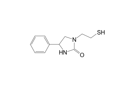 1-(2-mercaptoethyl)-4-phenyl-2-imidazolidinone