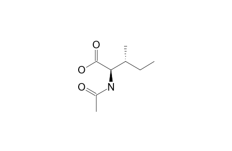 (2R*,3R*)-2-ACETAMIDO-3-METHYLPENTANOIC-ACID;(2R*,3R*)-N-ACETYL-DL-ISOLEUCINE