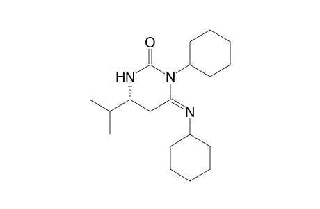 (R)-3-Cyclohexyl-4-(N-cyclohexylamino)-6-isopropyltetrahydropyrimidin-2-one