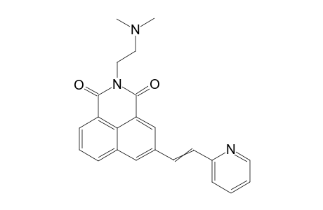 N-(N',N'-dimethylaminoethyl)-3-(2-o-pyridinevinyl)naphthalimide