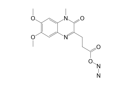 6,7-DIMETHOXY-METHYL-2-(1-H)-QUINOXALINONE-HYDRAZIDE;DMEQ-HYDRAZIDE