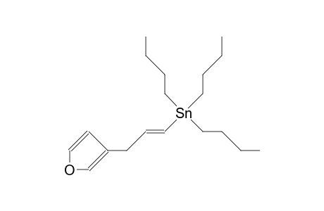(E)-1-Tributylstannyl-2-(3-furfuryl)-ethylene