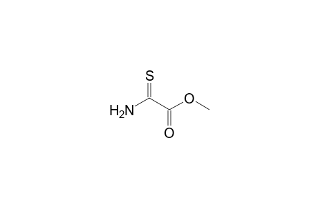 Acetic acid, aminothioxo-, methyl ester