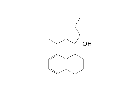 4-(1,2,3,4-tetrahydronaphthalen-1-yl)heptan-4-ol