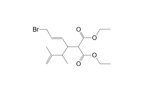 (E)-2-ETHOXYCARBONYL-3-(2-METHYL-1-BUTEN-3-YL)-6-BROMO-4-HEXENOIC ACID,ETHYL ESTER (DIASTEREOMER MIXTURE)