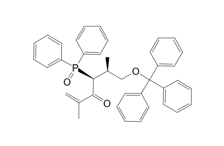 4-Diphenylphosphinoyl-2,5-dimethyl-6-triphenylmethoxyhex-1-en-3-one diasterisomer