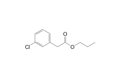 2-(3-Chlorophenyl)acetic acid propyl ester