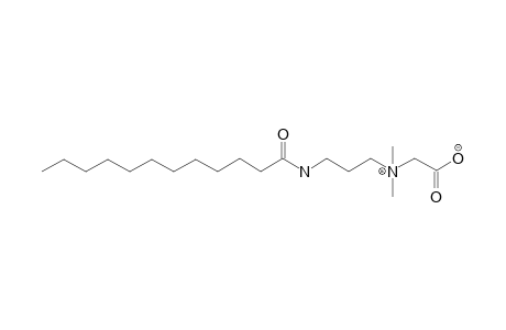 Laurylamidopropyldimethylammonium betaine; betaine dimethyllaurylamidopropyl