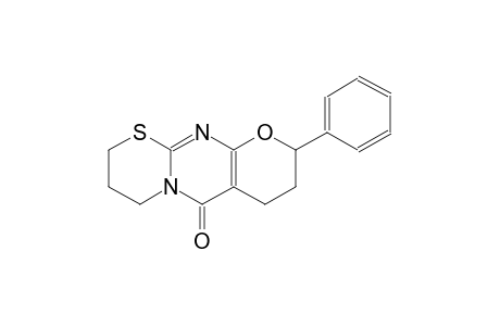 9-phenyl-3,4,8,9-tetrahydro-2H,6H,7H-pyrano[2',3':4,5]pyrimido[2,1-b][1,3]thiazin-6-one