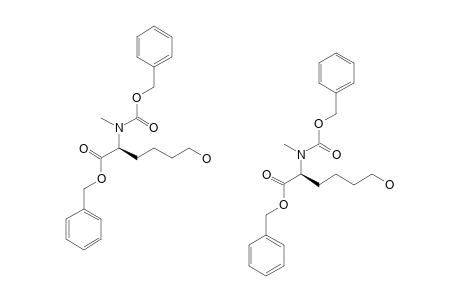 (S)-N-BENZYLOXYCARBONYL-N-METHYL-2-(4-HYDROXYBUTANYL)-GLYCINE-BENZYLESTER