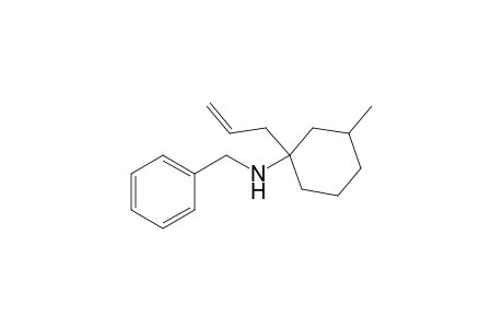 N-Benzyl-1-allyl-3-methylcyclohexylamine