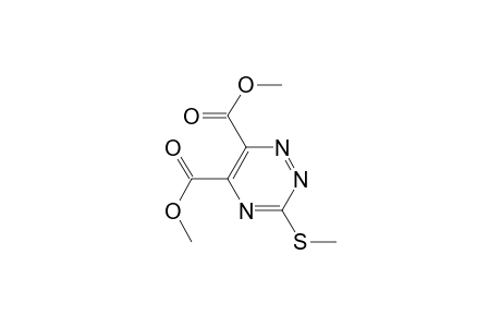 3-(methylthio)-1,2,4-triazine-5,6-dicarboxylic acid dimethyl ester