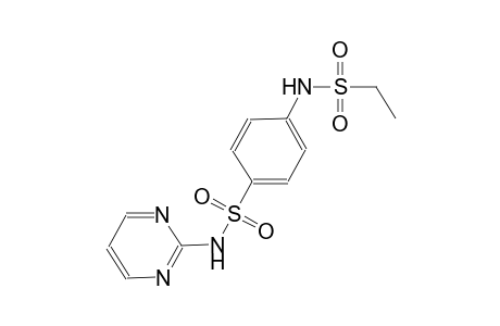 4-[(ethylsulfonyl)amino]-N-(2-pyrimidinyl)benzenesulfonamide