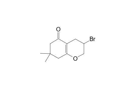 3-Bromo-2,3,4,6,7,8-hexahydro-7,7-dimethyl-1-benzofuran-5(5H)-one