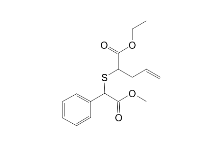 Ethyl 2-[Methoxycarbonyl(phenylmethyl)thio]-4-pentenoate