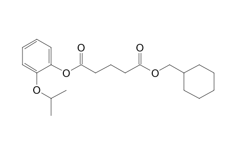 Glutaric acid, cyclohexylmethyl 2-isopropoxyphenyl ester