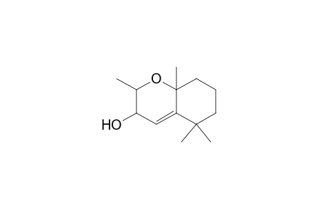 2H-1-Benzopyran-3-ol, 3,5,6,7,8,8a-hexahydro-2,5,5,8a-tetramethyl-